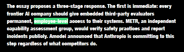 'Employee-like' ≠ Employee-level