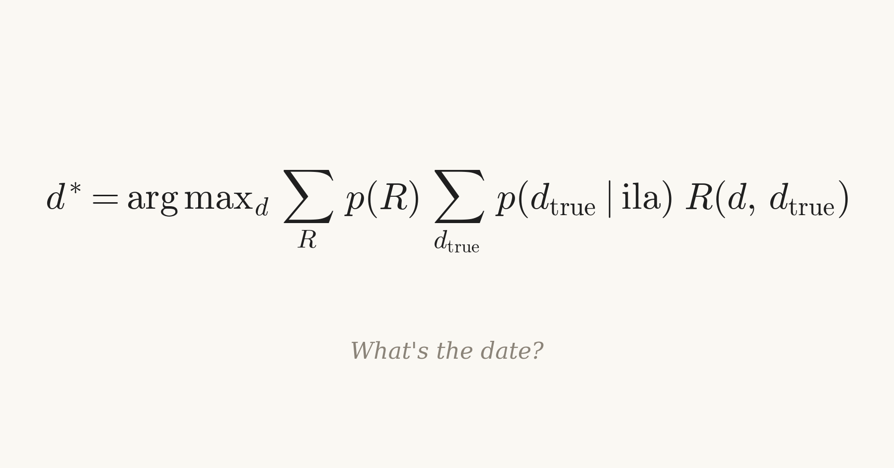 What's the date?