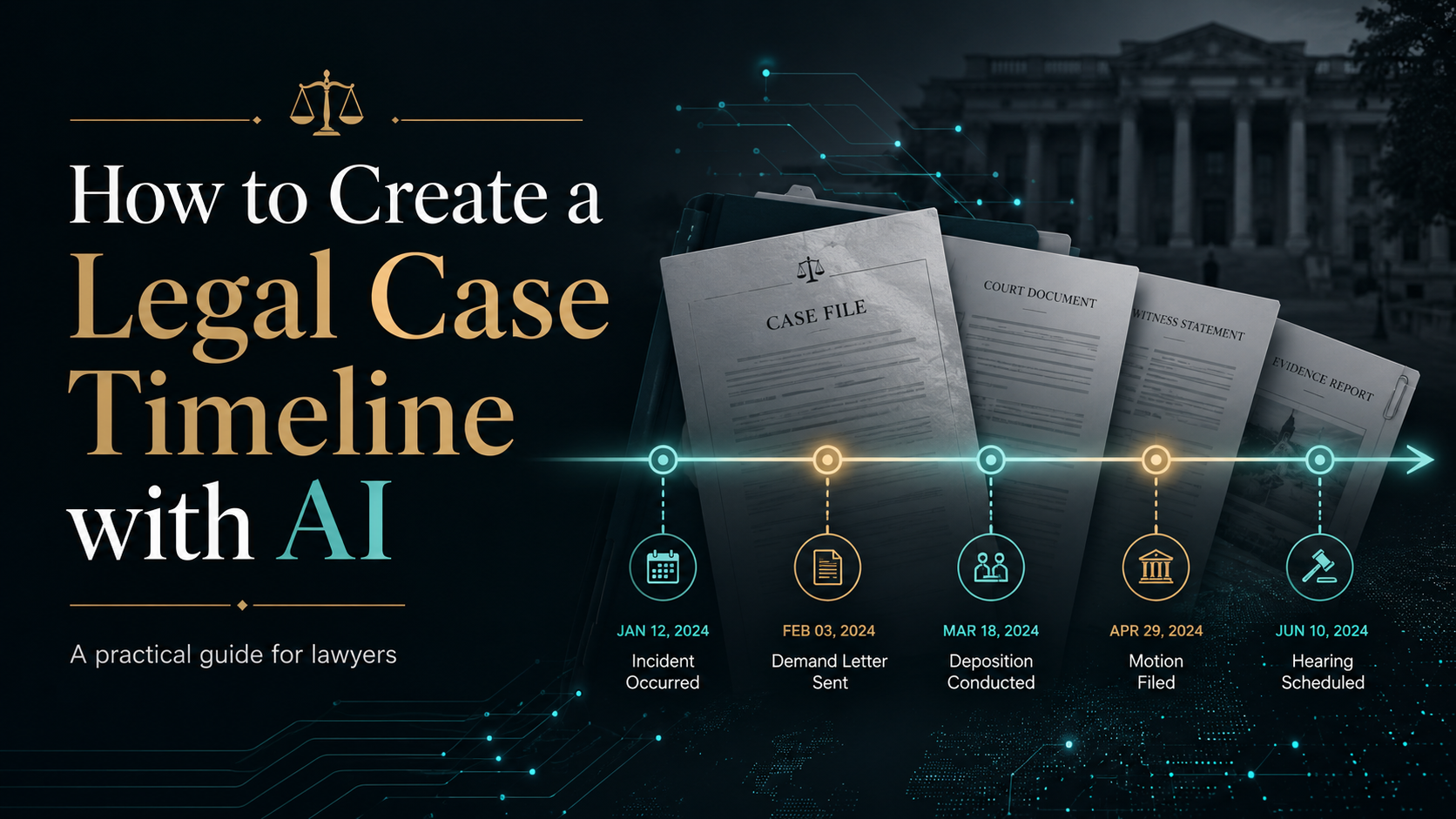 How to Create an AI Legal Case Timeline: A Lawyer’s Workflow