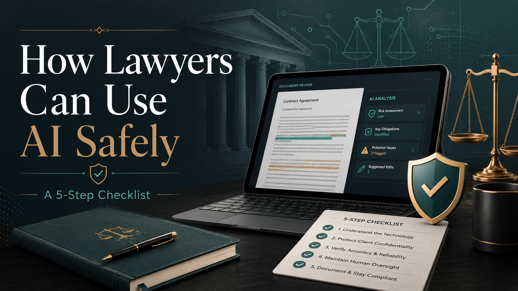 How Lawyers Can Use AI Safely: A 5-Step Checklist