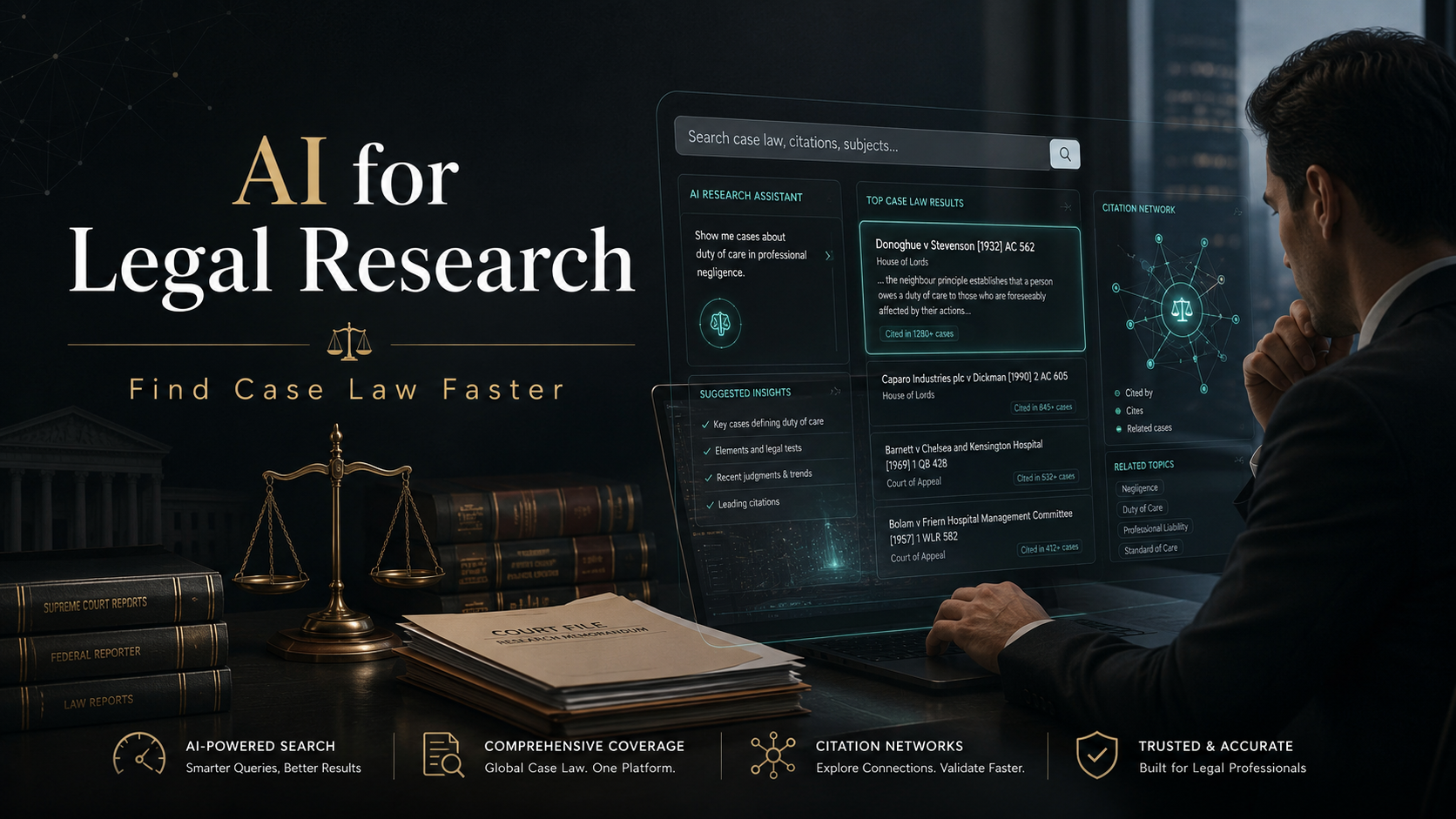 AI for Legal Research: How Lawyers Find Case Law Faster Without Risking Bad Citations