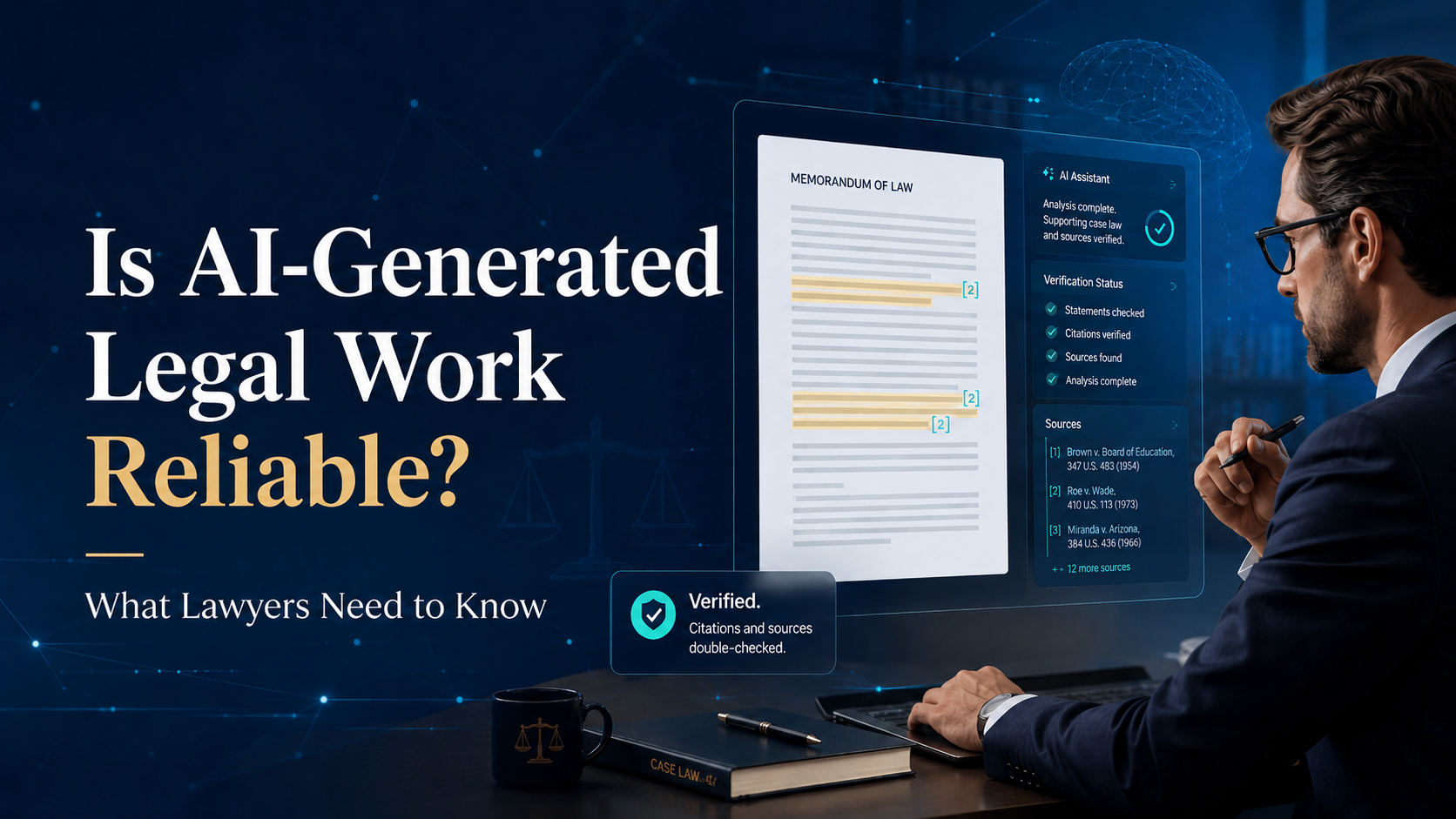 Is AI-Generated Legal Work Reliable? What Lawyers Need to Know