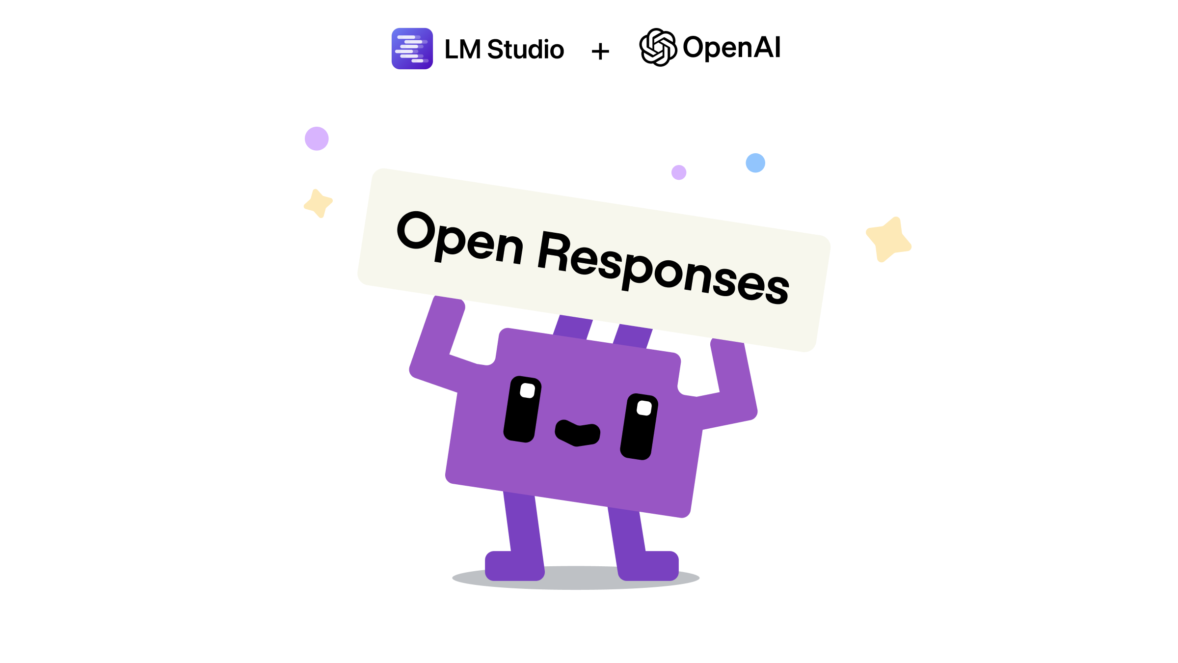 Open Responses with local models via LM Studio