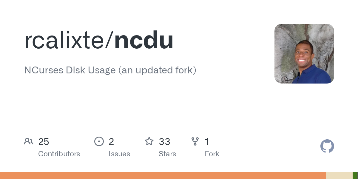 ncdu: NCurses Disk Usage (an updated fork)