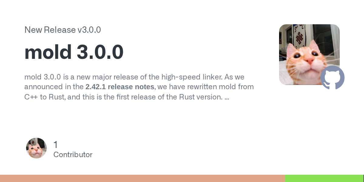 Mold 3.0.0 Released