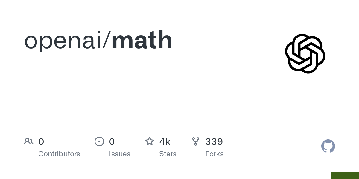 OpenAI shares mathematics research catalogue