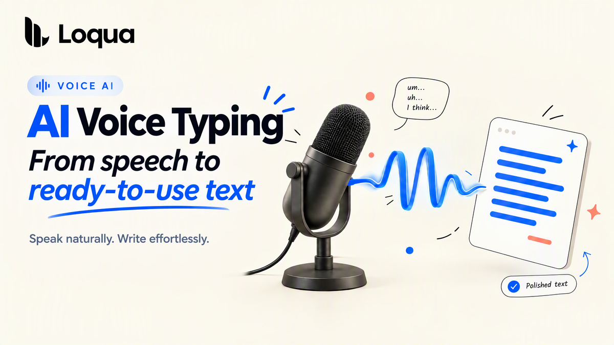 What Is AI Voice Typing Software—and How Is It Different from Traditional Dictation?