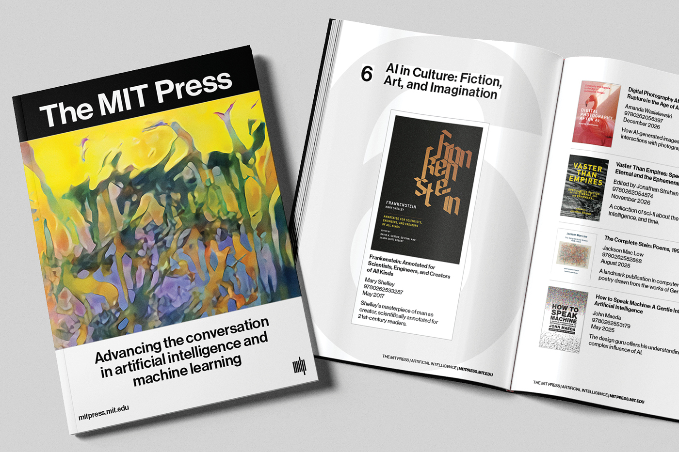 From Cybernetics to the AI Frontier: The MIT Press AI Collection
