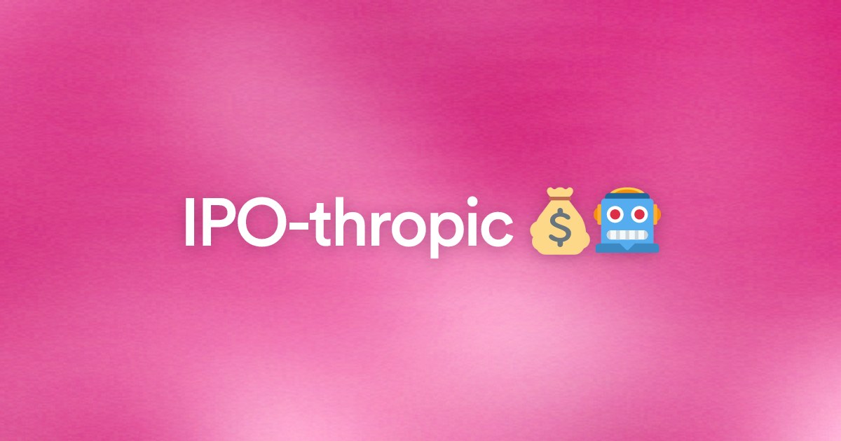 IPO-thropic π°π€