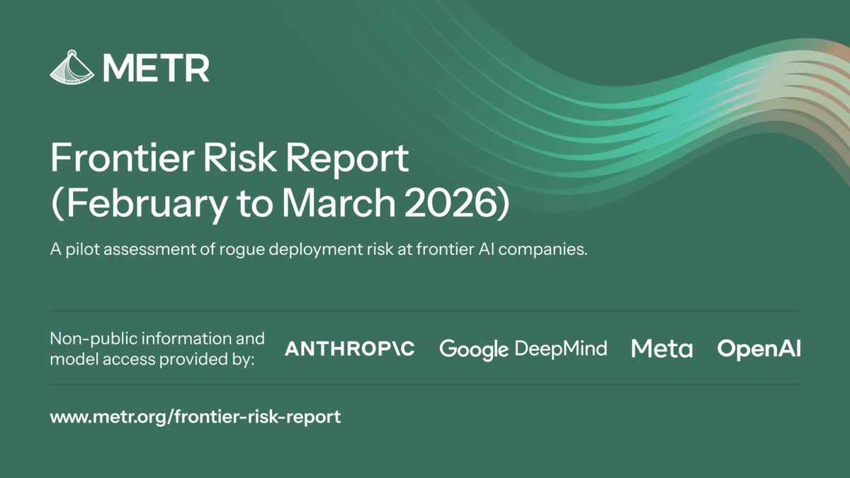 Informe de riesgos de la IA de frontera (febrero–marzo de 2026)