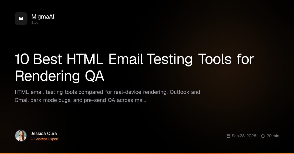 10 Best HTML Email Testing Tools for Rendering QA