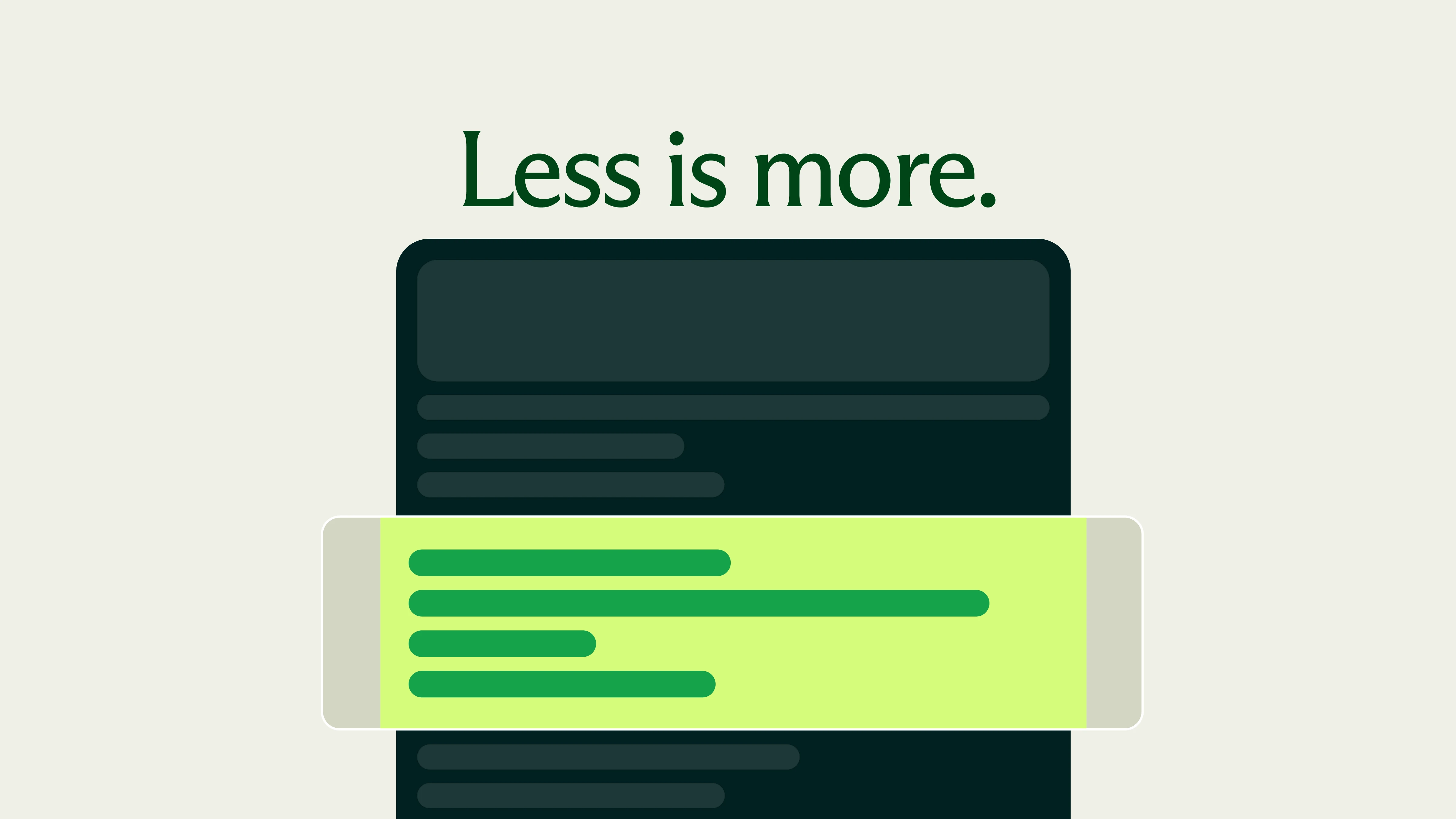 Less is more: Improving editor performance
