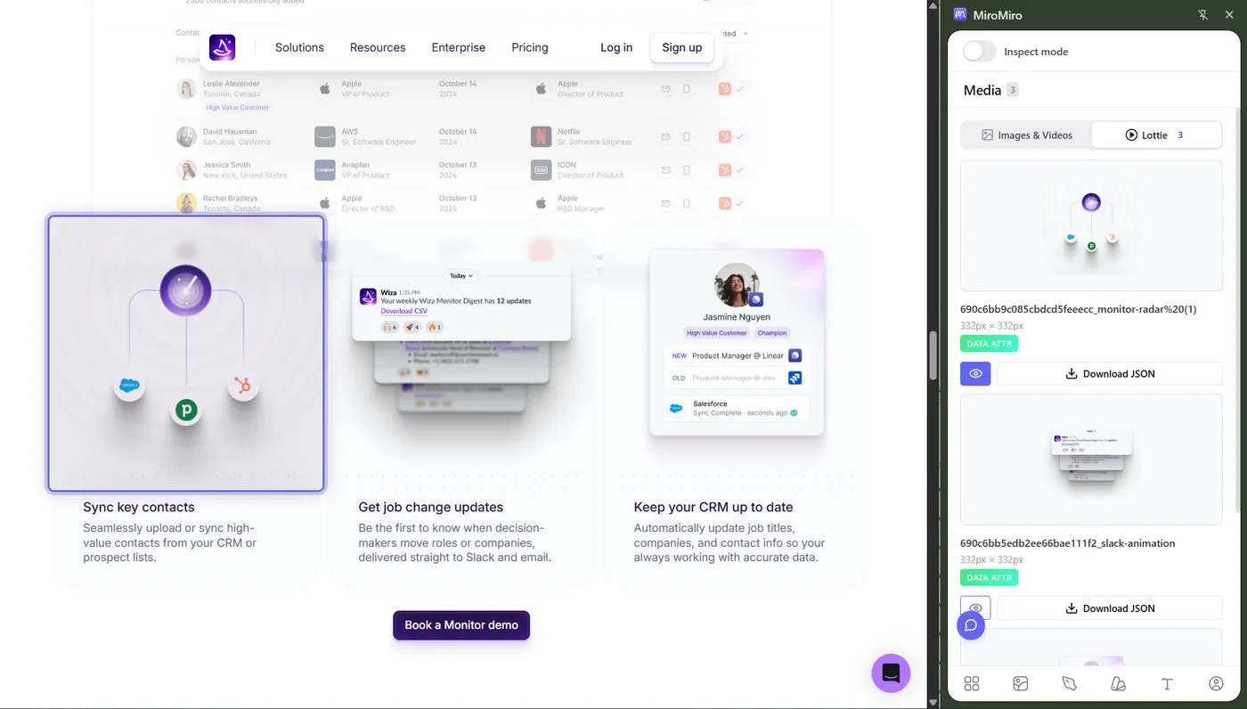 Download Lottie from Any Website - Free, 1 Click