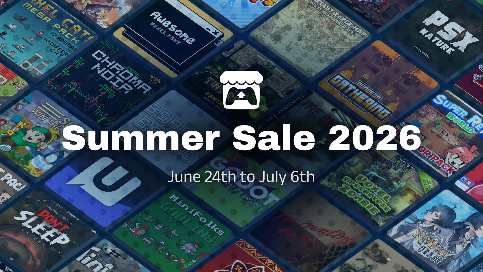 The itch.io Summer Sale 2026 is live!