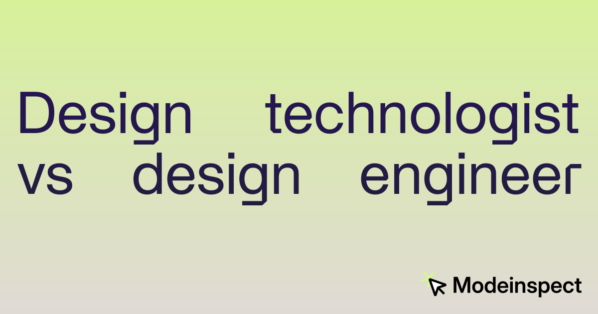 Design technologist: the role explained, and how it differs from a design engineer