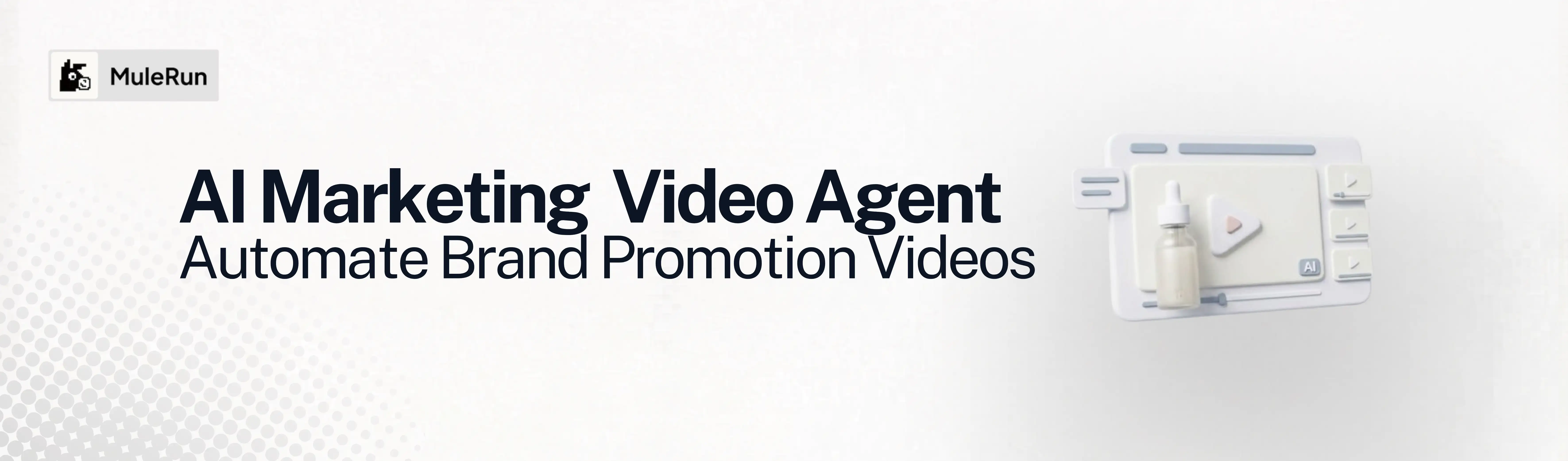 AI Marketing Agent: 3 Brand Videos, Zero Production