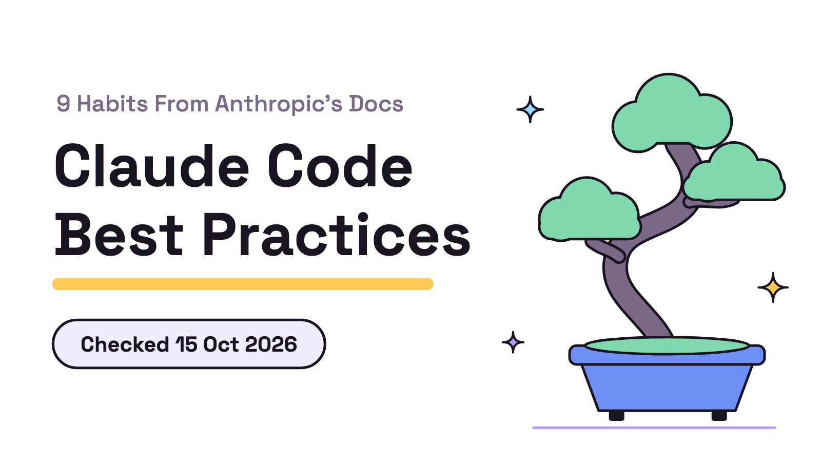 Claude Code Best Practices: 9 Habits From Anthropic's Docs
