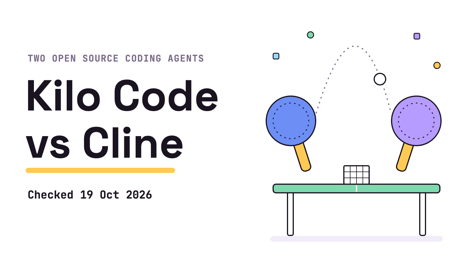Kilo Code vs Cline: Two Open Source Coding Agents Compared