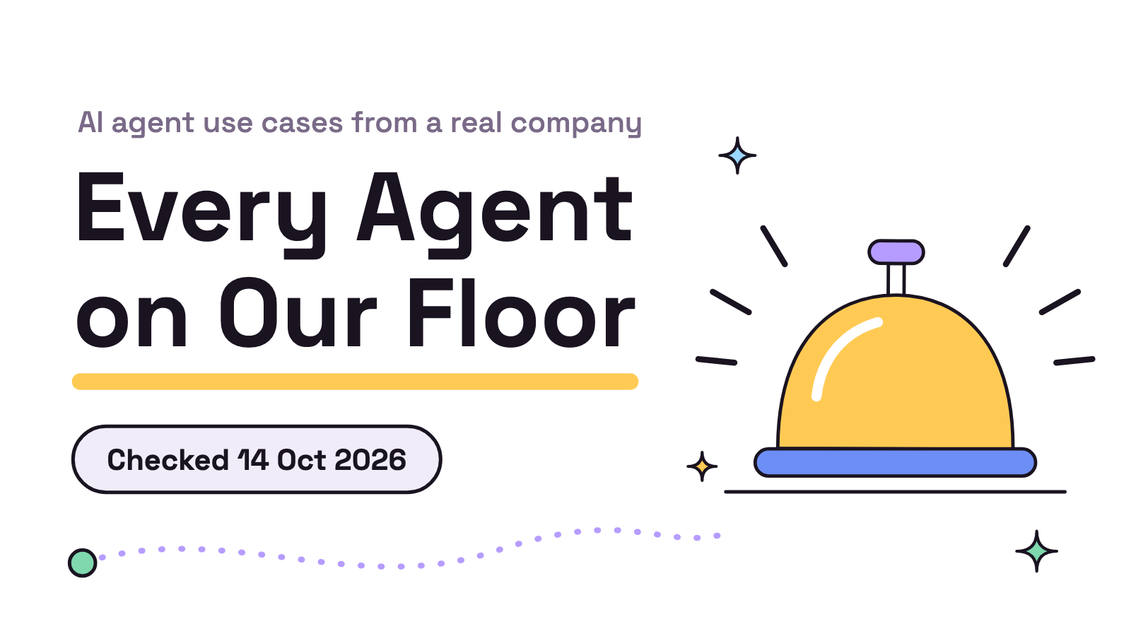 AI Agent Use Cases From a Real Company: Every Agent on Our Floor and the Job It Does