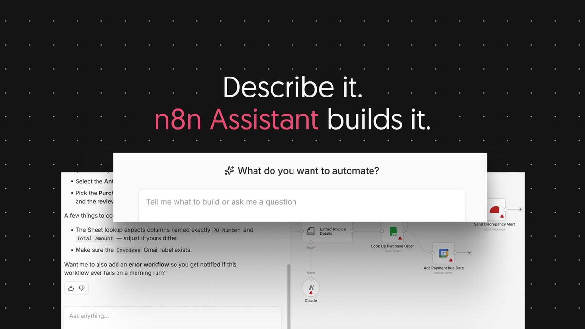 Introducing n8n Assistant