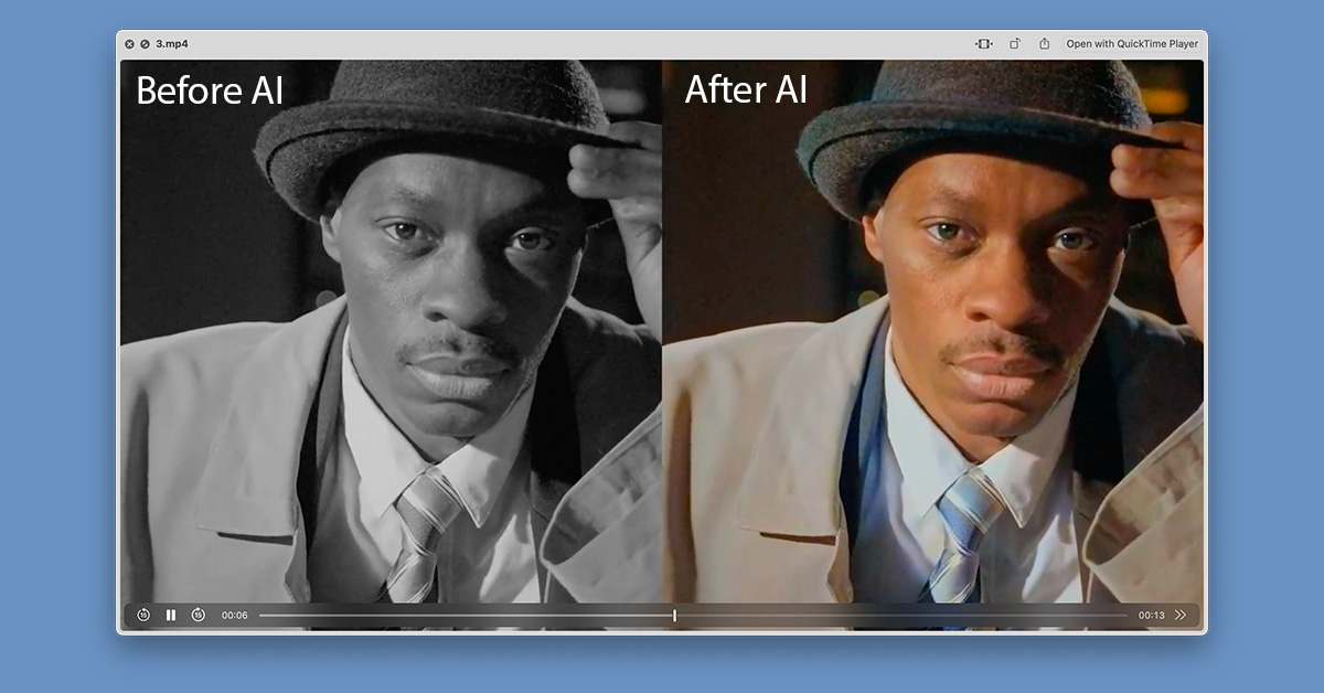 Best AI Video Colorization is here