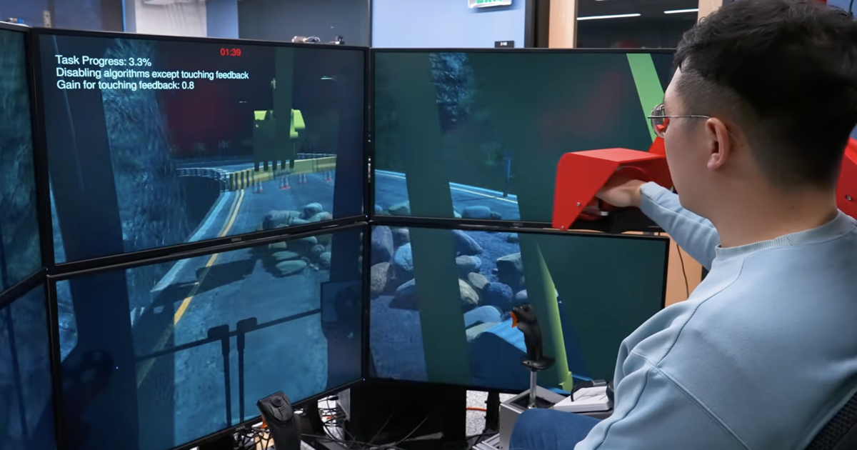 New controller makes operating an excavator almost instinctive