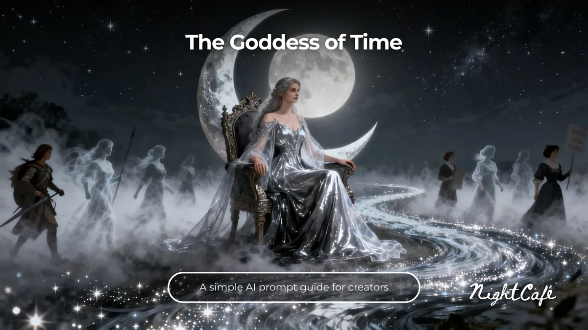 Goddess of Time: An International Women’s Day AI Prompt Guide for Creators