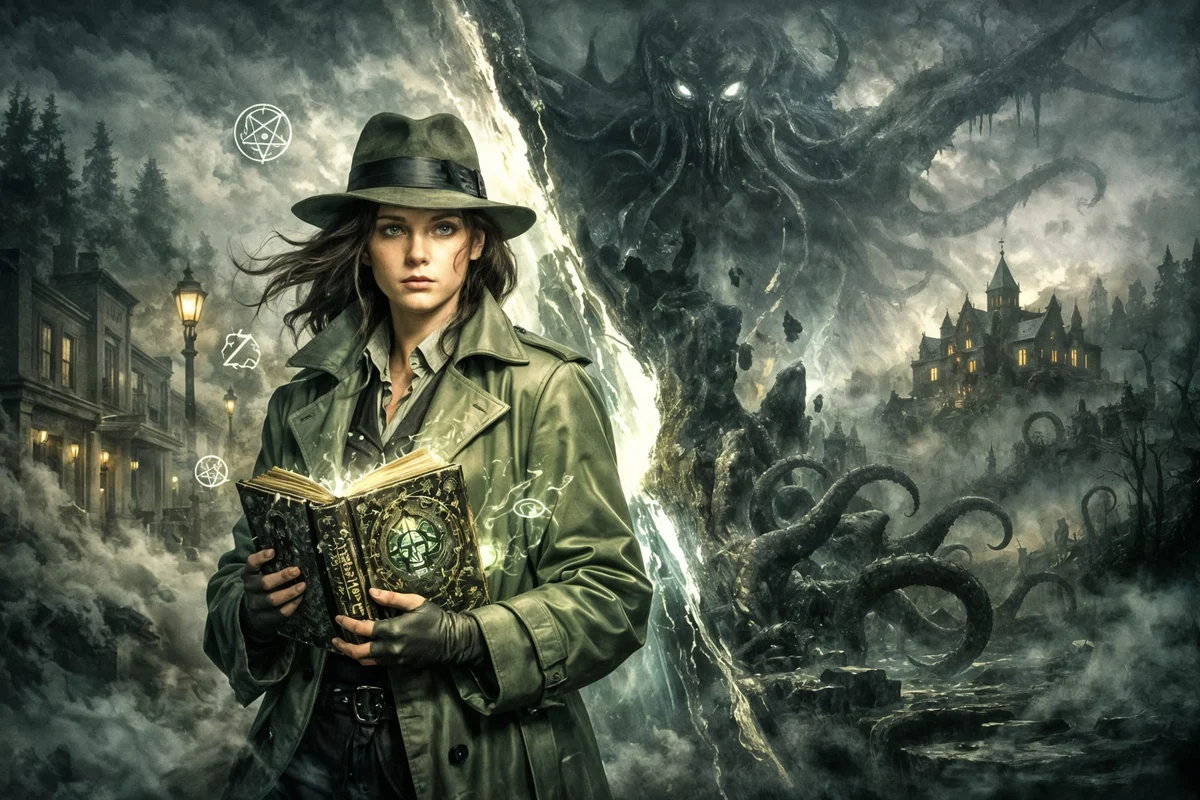 NightCafe Artist Spotlight: How Roswarcus Uses AI to Craft a Lovecraftian Graphic Novel