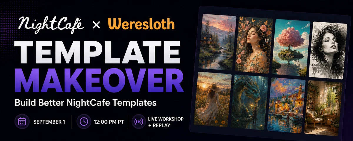 How to Create NightCafe Templates People Want to Use