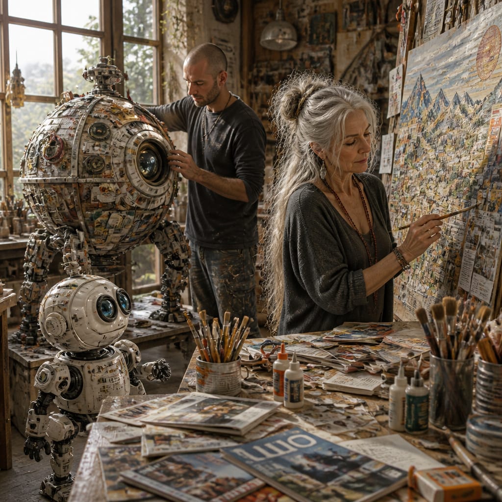 Meet Monika Seelmann: Art Therapist, Storyteller, NightCafe True North