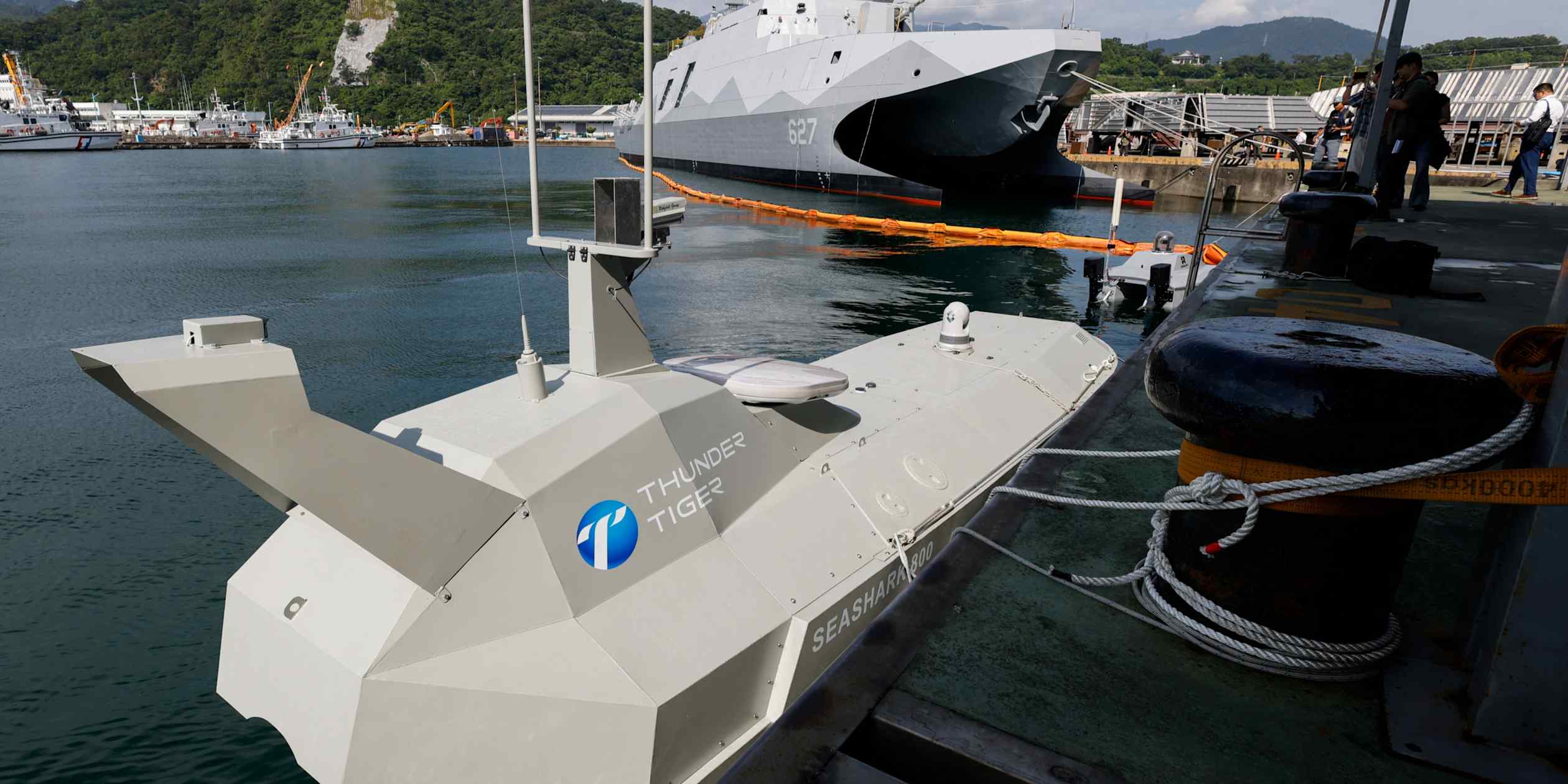 Taiwan taps US tech for sea drones to fend off China's vast maritime fleet