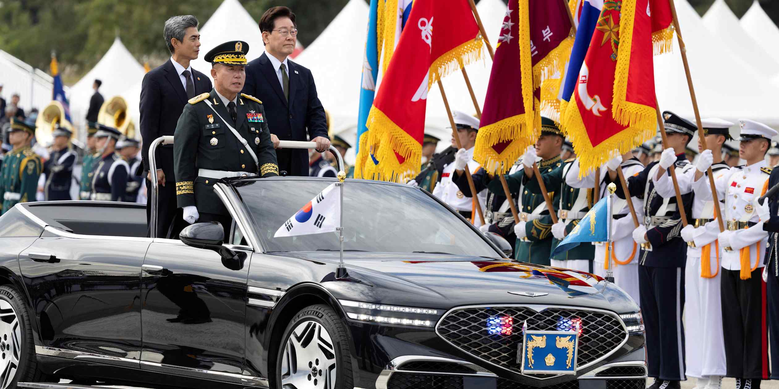 South Korea's Lee balances stance on dialogue as North denies mine blast