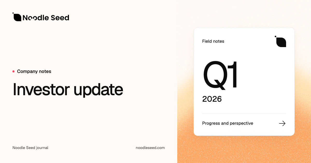 Investor Update: Q1 2026