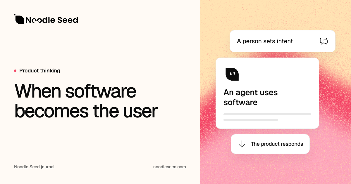 When Software Becomes the User