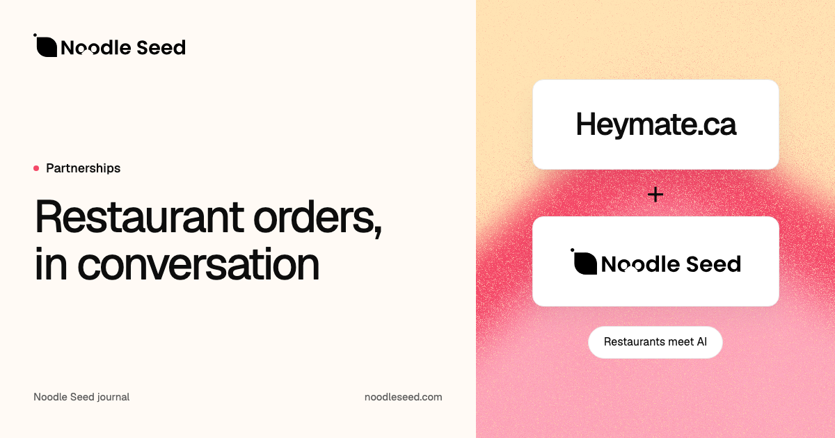 Heymate and Noodle Seed: Restaurant Orders in ChatGPT