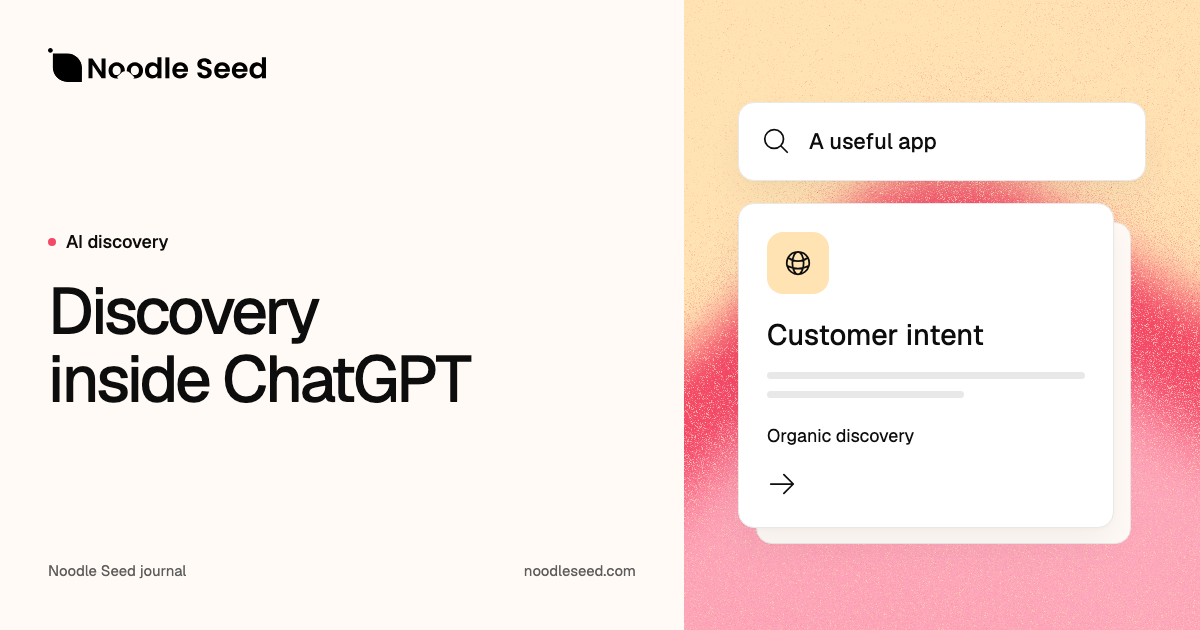 Organic Discovery Through ChatGPT Apps