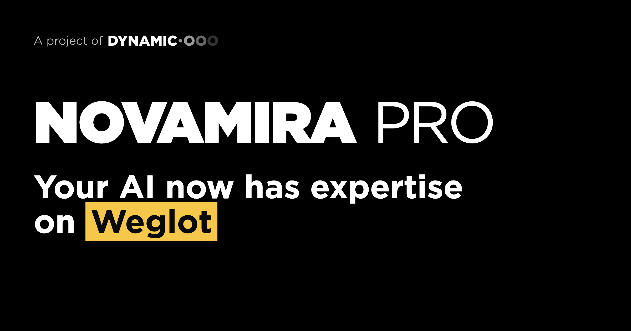 Novamira Pro 1.8.0: your AI now has expertise on Weglot