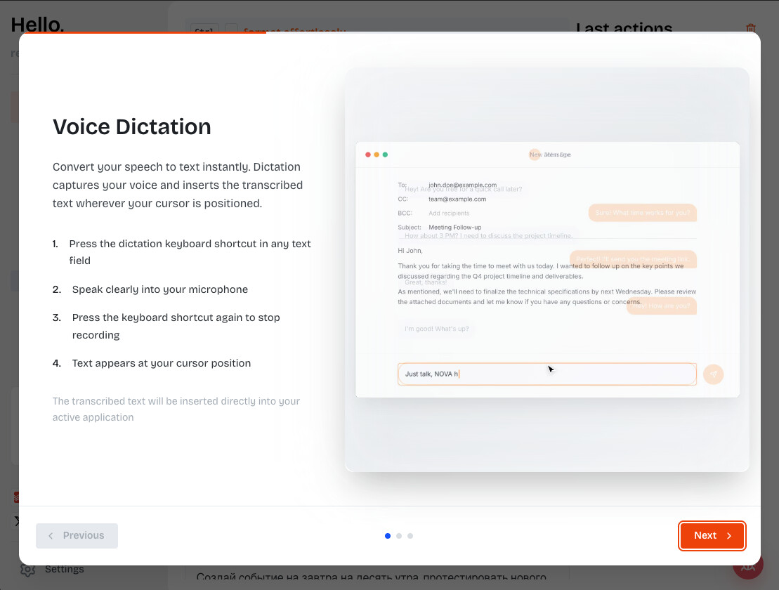 NOVA v1.8.15 → v1.8.21: clearer, more welcoming, more reliable