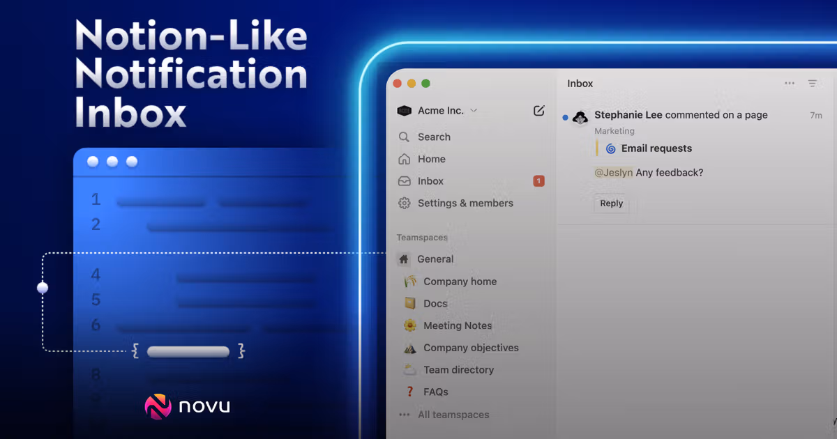 How to Build a Notion-Like Notification Inbox with Chakra UI and Novu