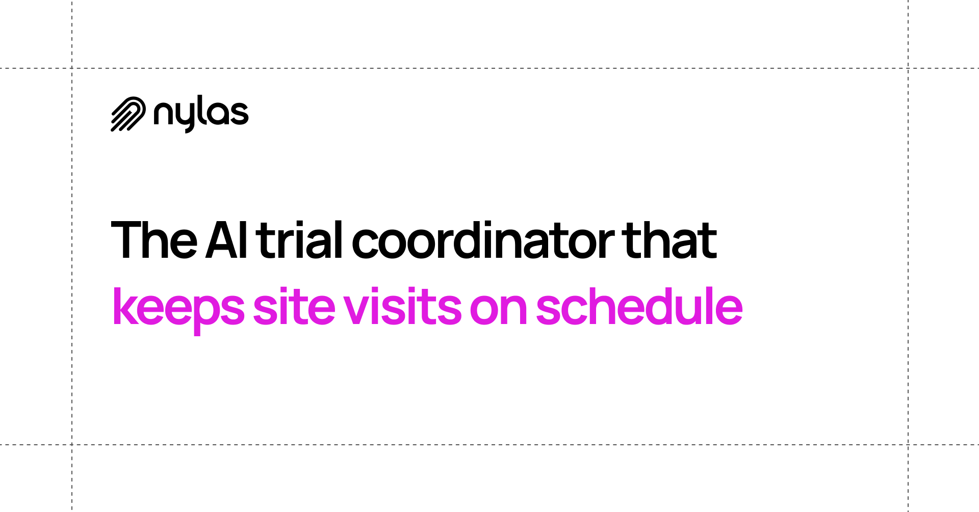 The AI trial coordinator that keeps site visits on schedule