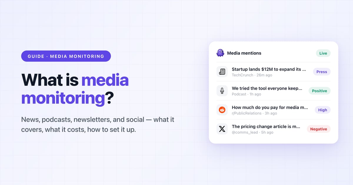 What Is Media Monitoring? A Practical 2026 Guide