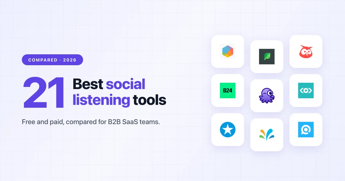 21 Best Social Listening Tools in 2026 (Compared)