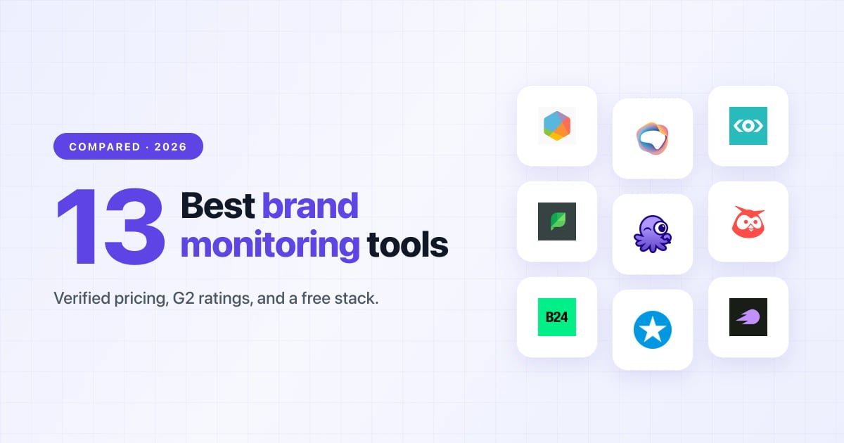 Best Brand Monitoring Tools in 2026 (Free Stack + Paid Compared)