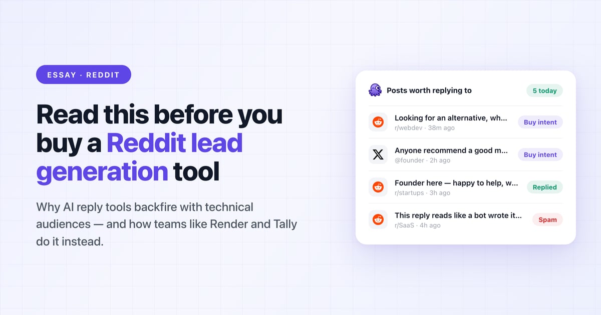 Reddit Lead Generation Tools: Read This Before You Buy One
