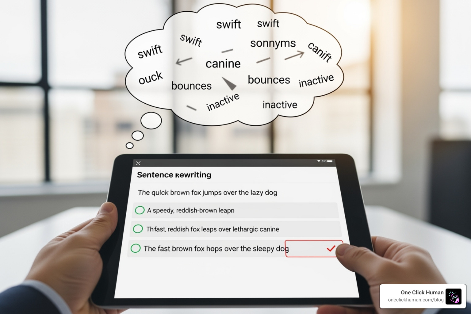 Sentence Superstars: Ranking the Best Rewriting Apps