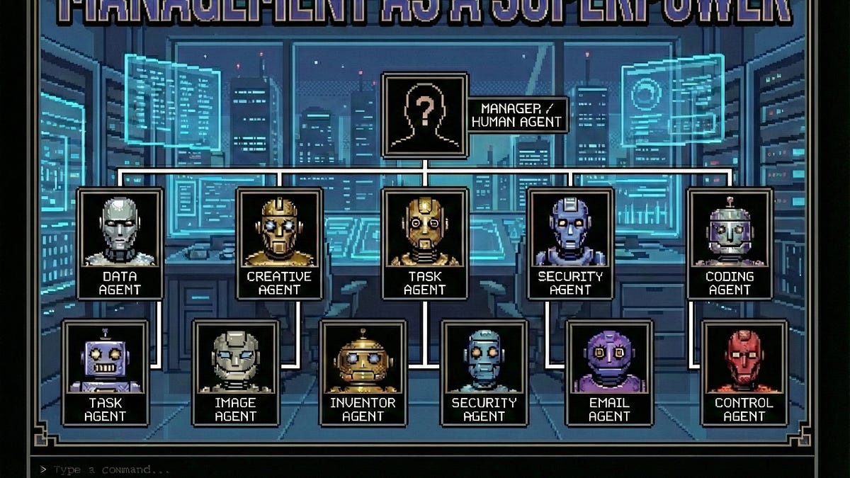 Management as AI superpower