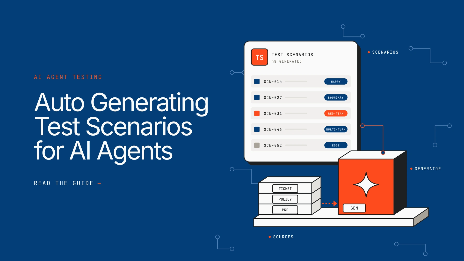 Auto Generating Test Scenarios for AI Agents: How to Do It, Step by Step