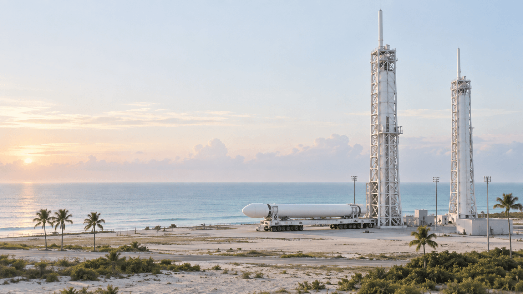 Hainan Commercial Launch Site Phase II Enters Full Rehearsal After 612 Days, Adding Pads 3 and 4