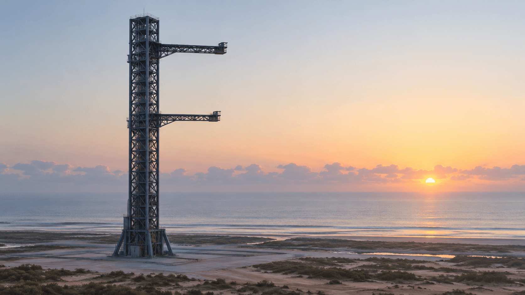 Cosmoleap Completes China's First Ground Test of a 'Chopsticks' Rocket-Catch Tower