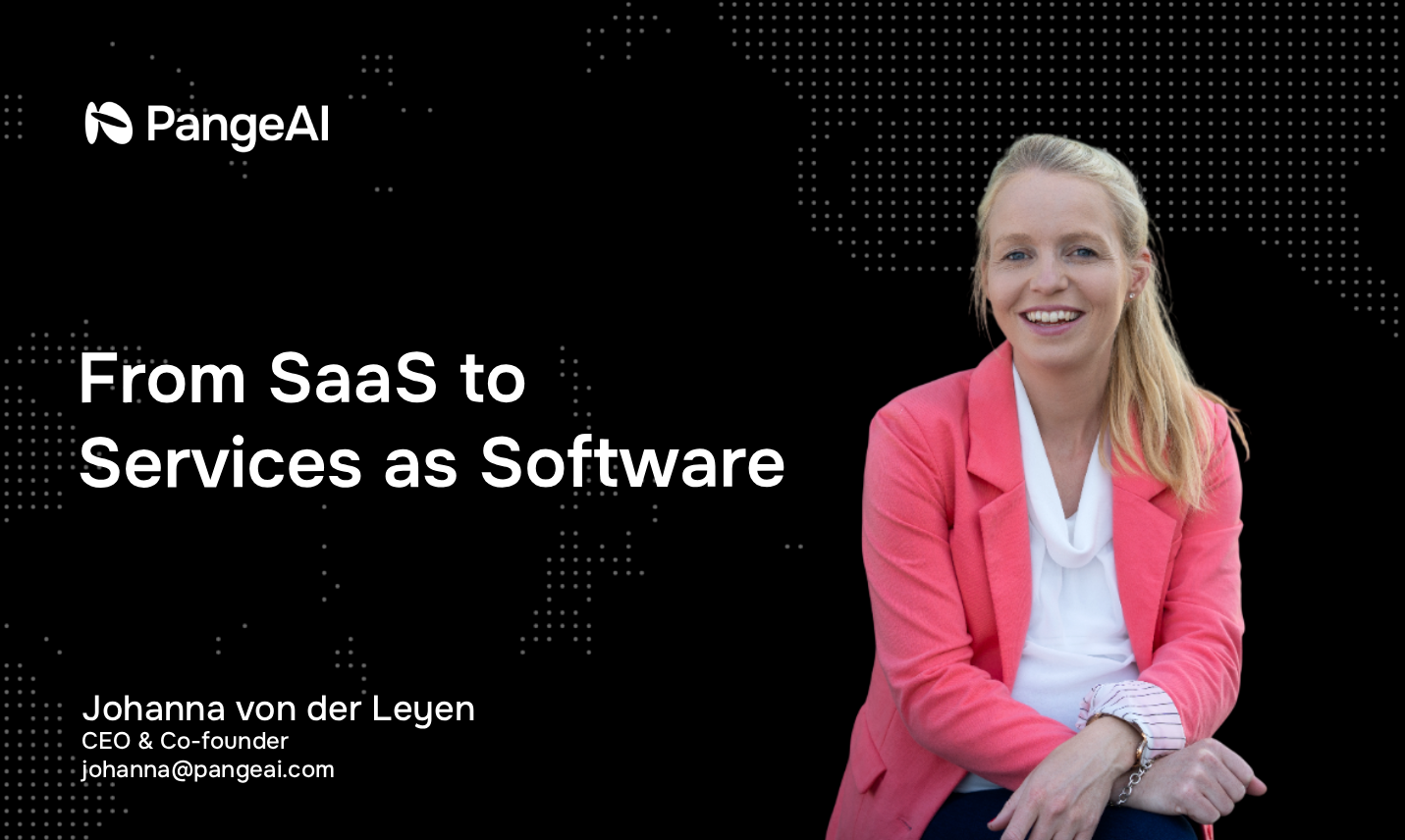 From SaaS to Services as Software